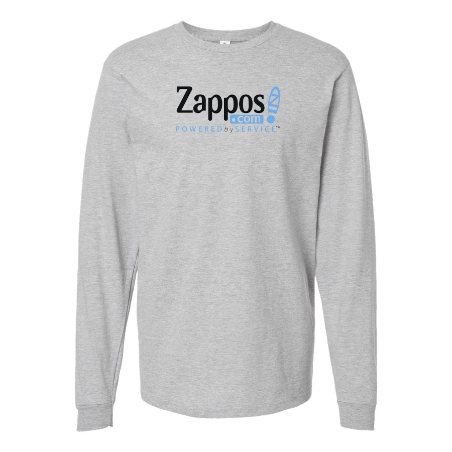 Men's Zappos Logo Cotton Long Sleeve T-Shirt
