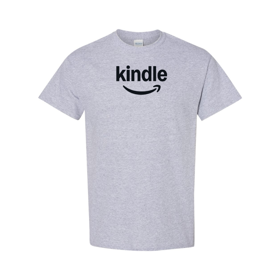 Men's Amazon Kindle Logo Cotton T-Shirt