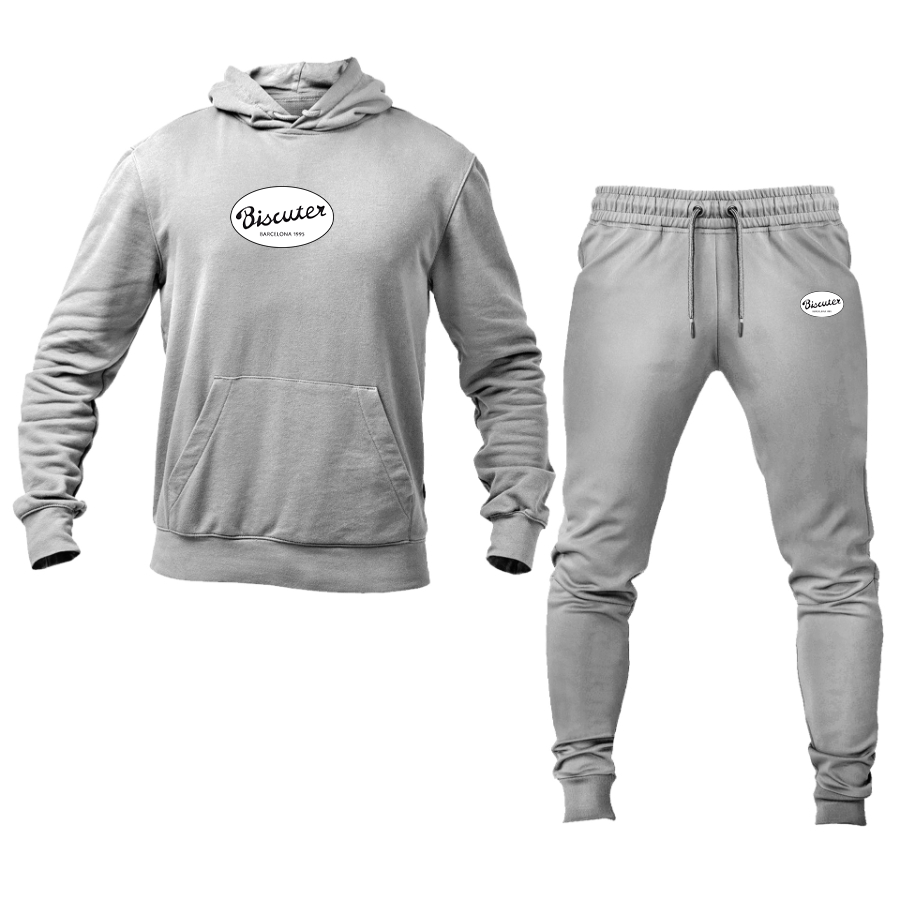 Men's Biscuter Logo Hoodie Joggers Set