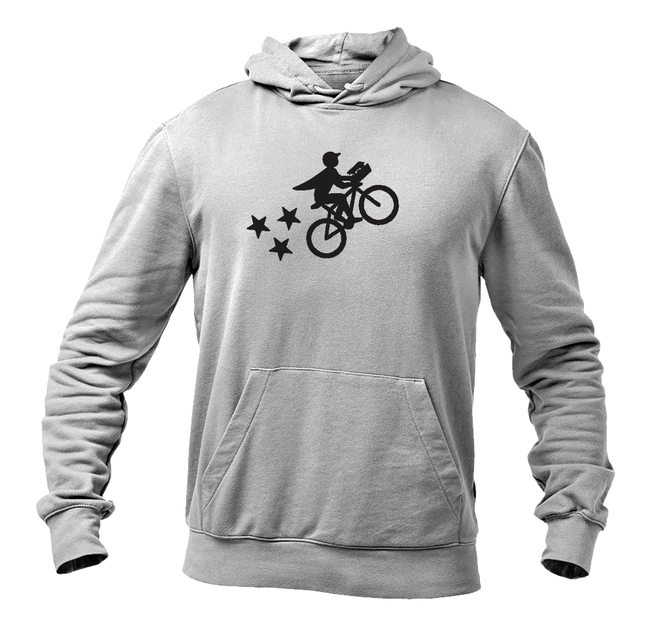 Men's  Postmates Bike Heavy Blend Hooded Sweatshirt