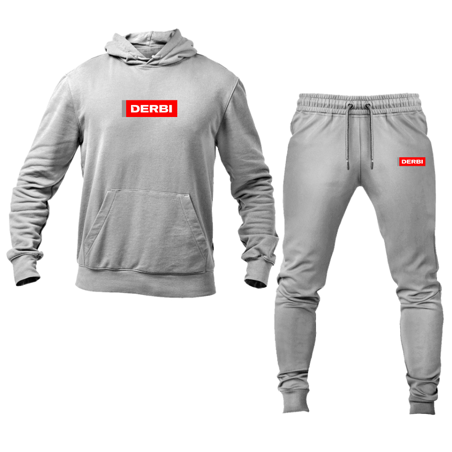 Men's Derbi Logo Hoodie Joggers Set