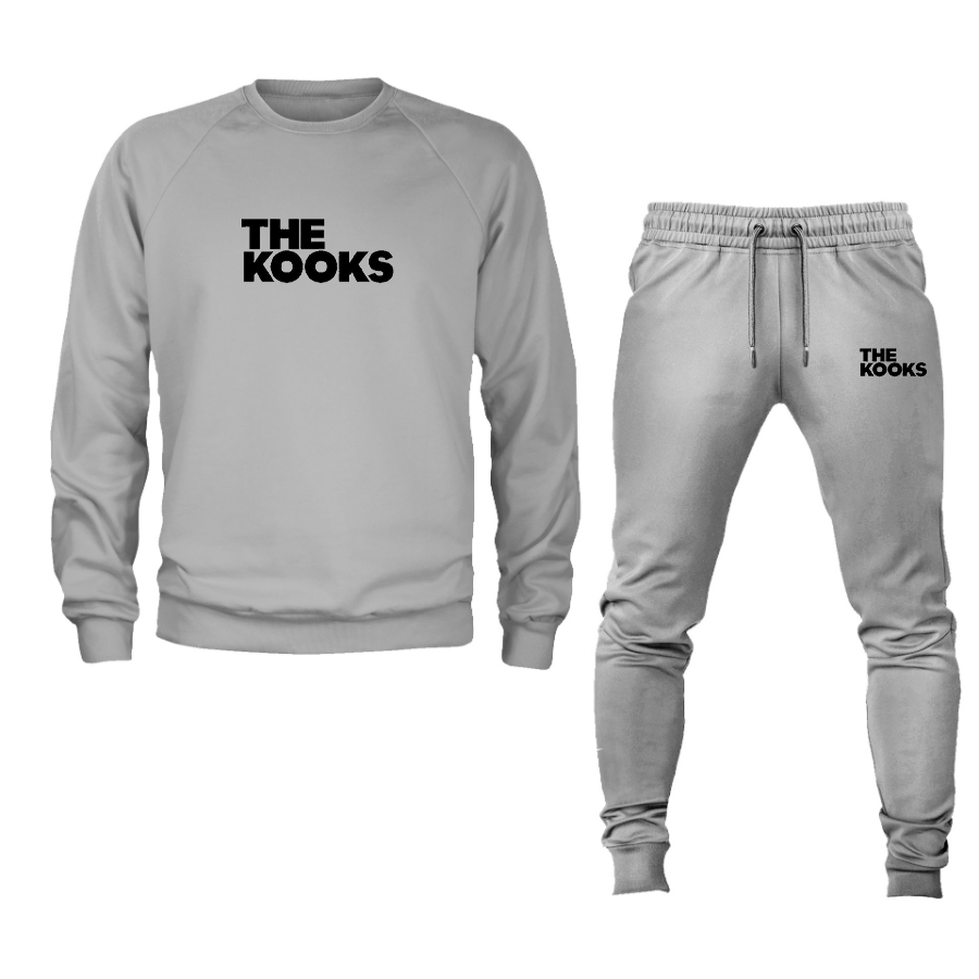 Men's The Kooks  Crewneck Sweatshirt Joggers Suit