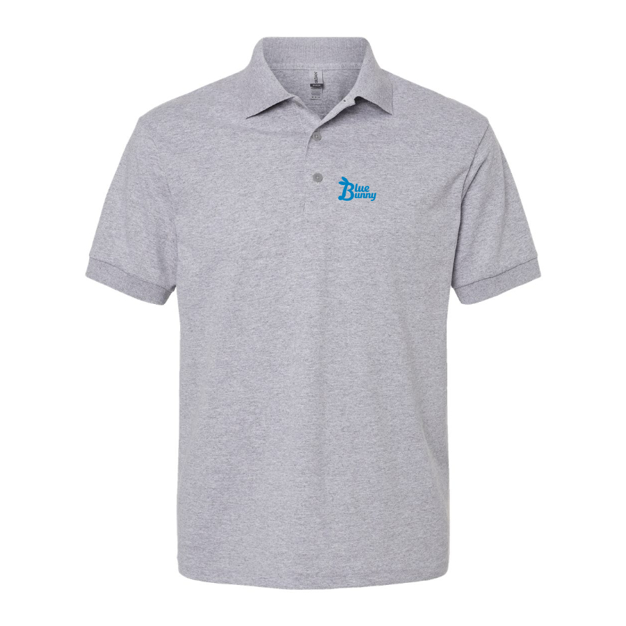 Men's Blue Bunny  Logo Dry Blend Polo