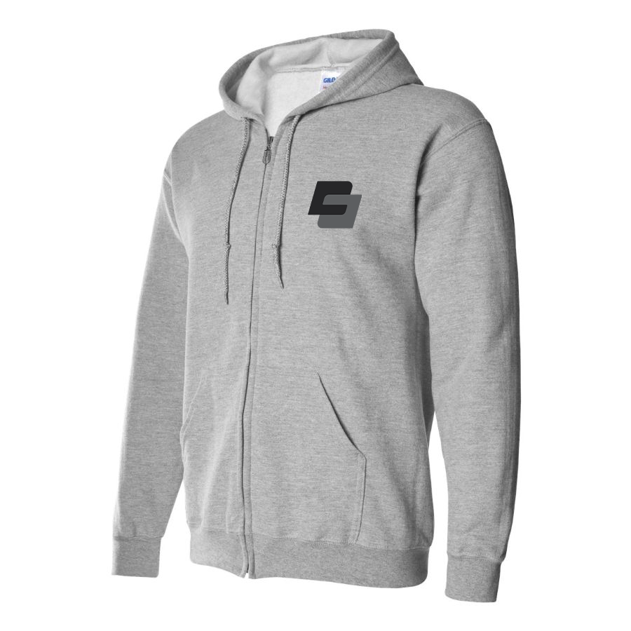 Men's DSD Logo Zipper Hoodie