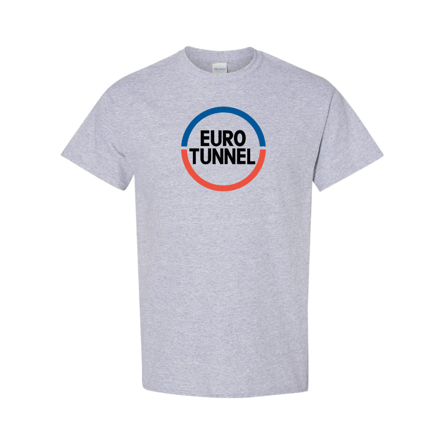 Men's  Eurotunnel  Logo Cotton T-Shirt