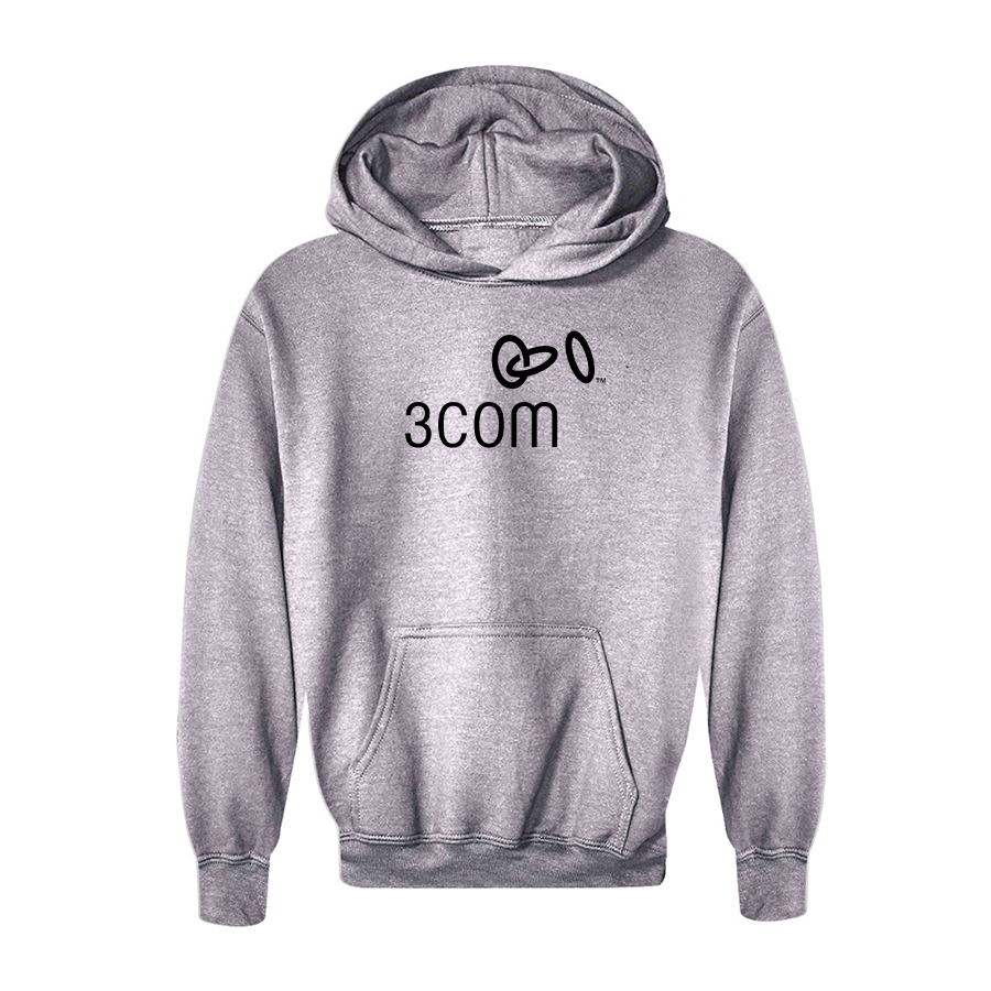 Youth 3Com Logo Pullover Hoodie