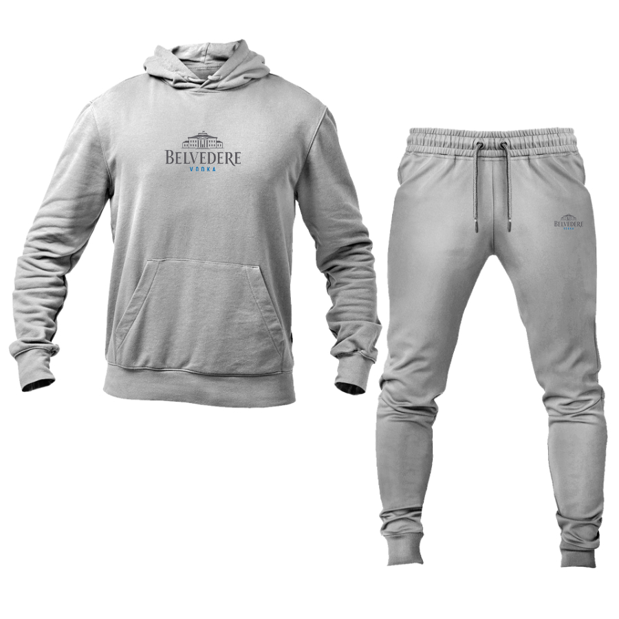 Men's Belvedere Logo Hoodie Joggers Set