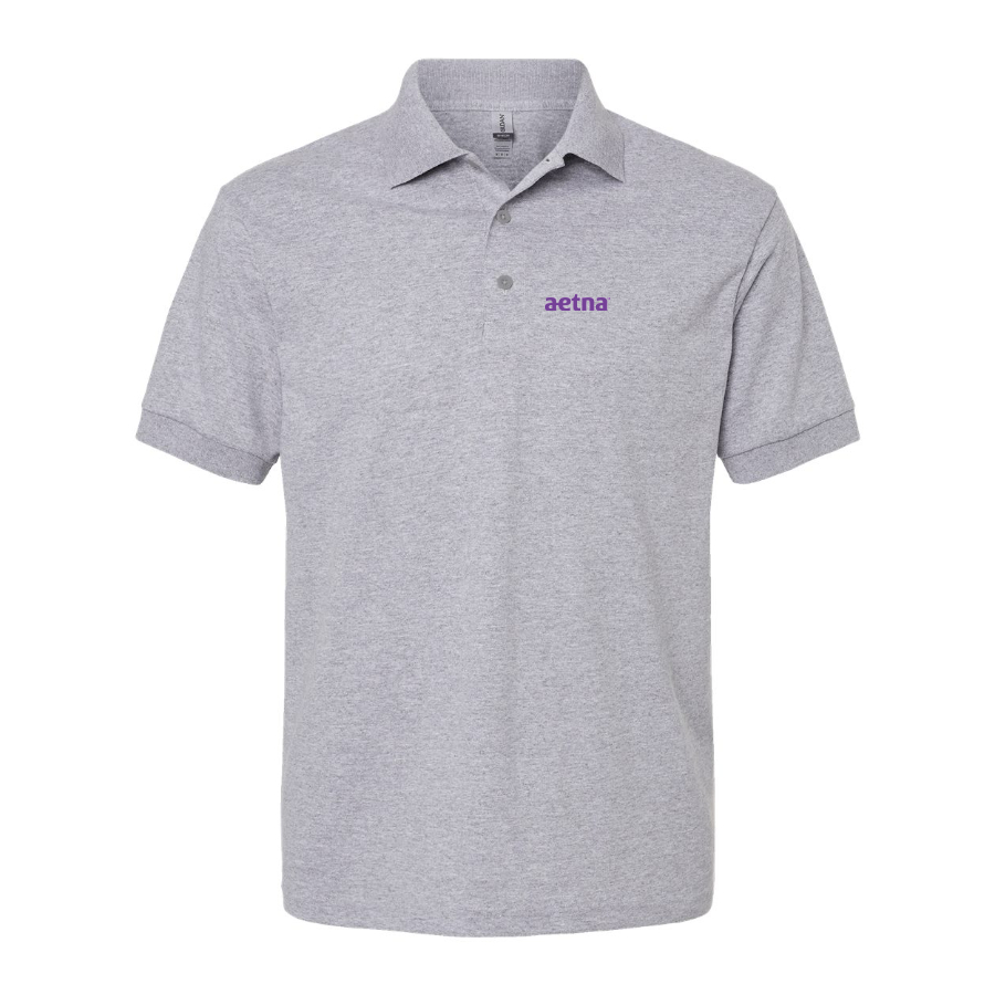 Men's Aetna Logo Dry Blend Polo