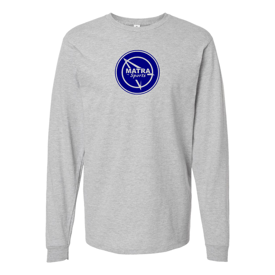 Men's Matra Sports Logo Cotton Long Sleeve T-Shirt