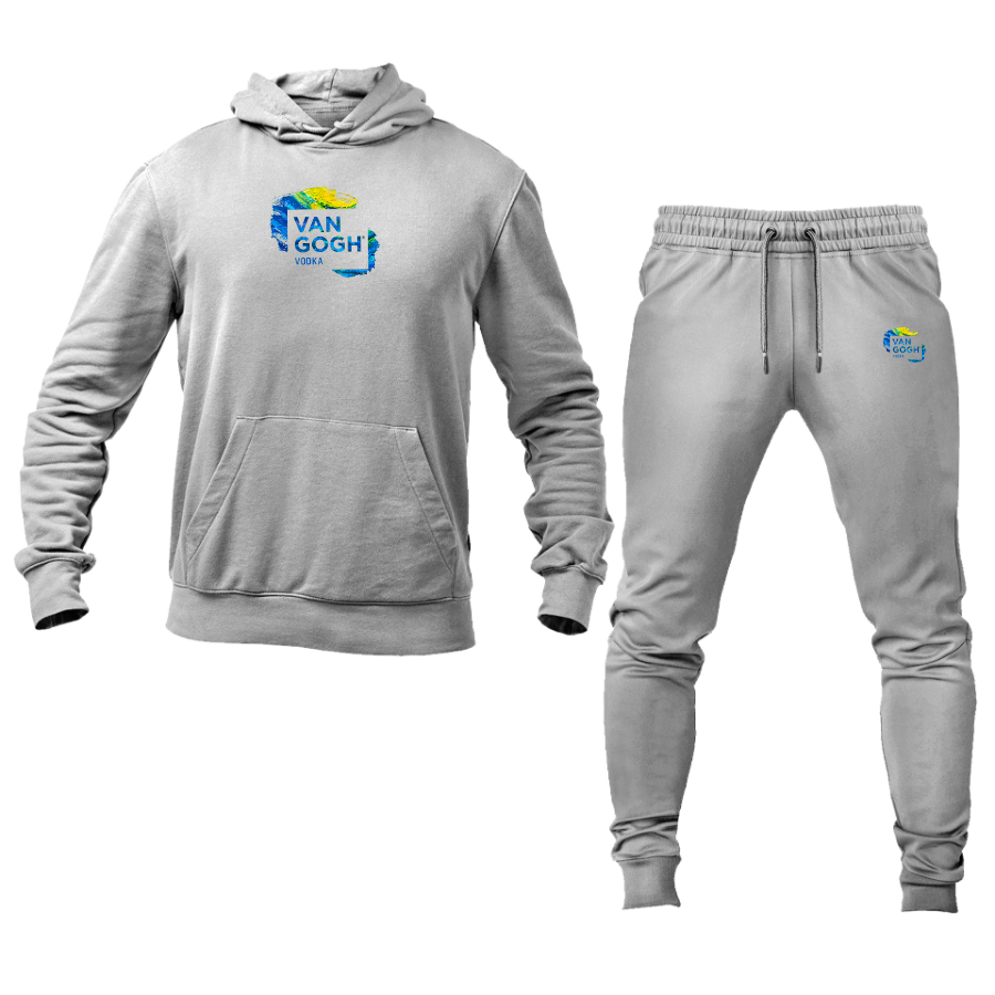 Men's Van Gogh Logo Hoodie Joggers Set