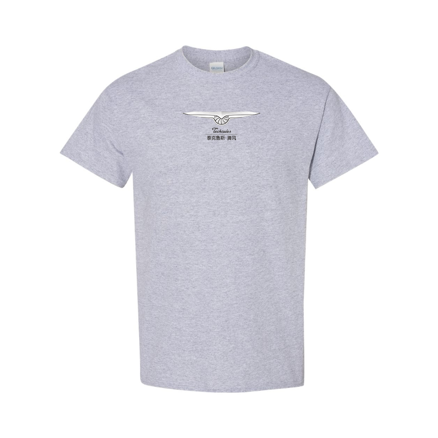 Men's Techrules Logo Cotton T-Shirt