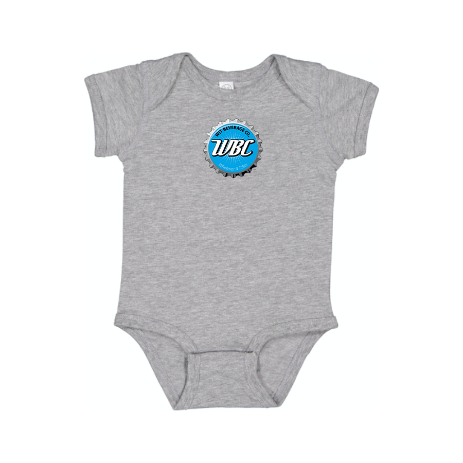 Wit Beverage Company Logo Baby Onesie Romper