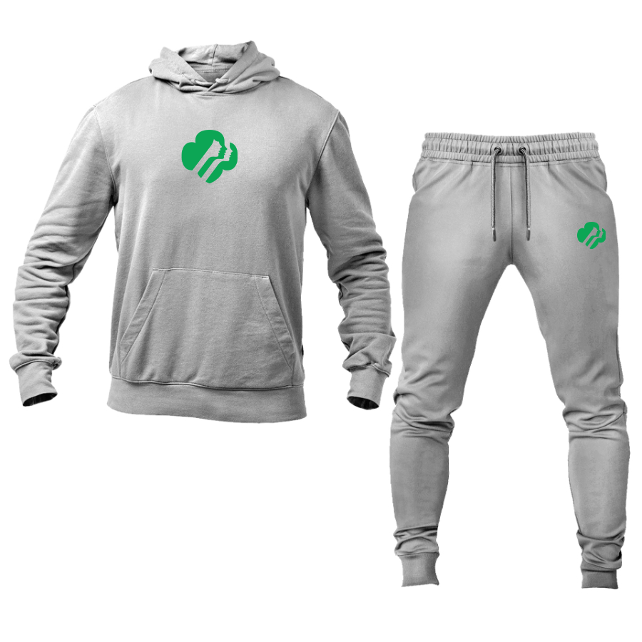 Men's Girl Scouts Logo Hoodie Joggers Set