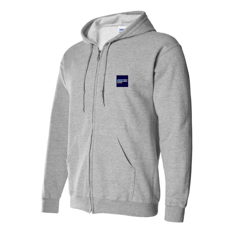 Men's Australian Cyber Collaboration Centre Logo Zipper Hoodie