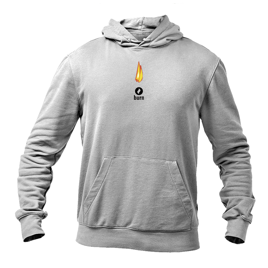 Men's Burn Logo Pullover Hoodie