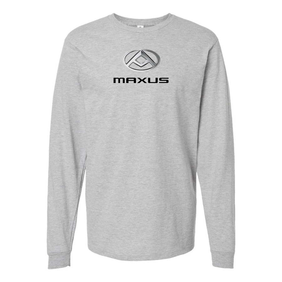 Men's Maxus Logo Cotton Long Sleeve T-Shirt