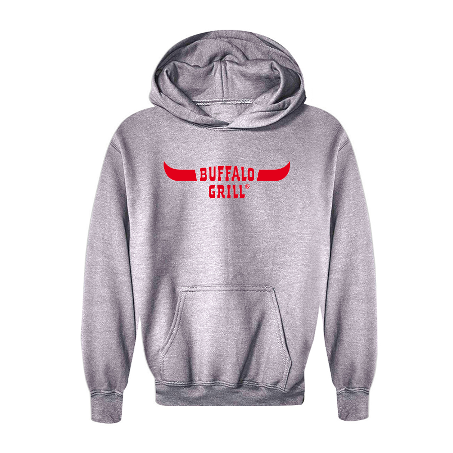 Youth Buffalo Grill Logo Pullover Hoodie