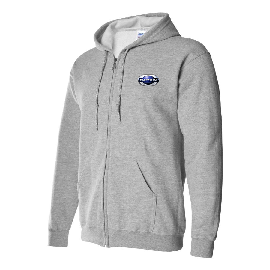 Men's Datsun Logo Zipper Hoodie