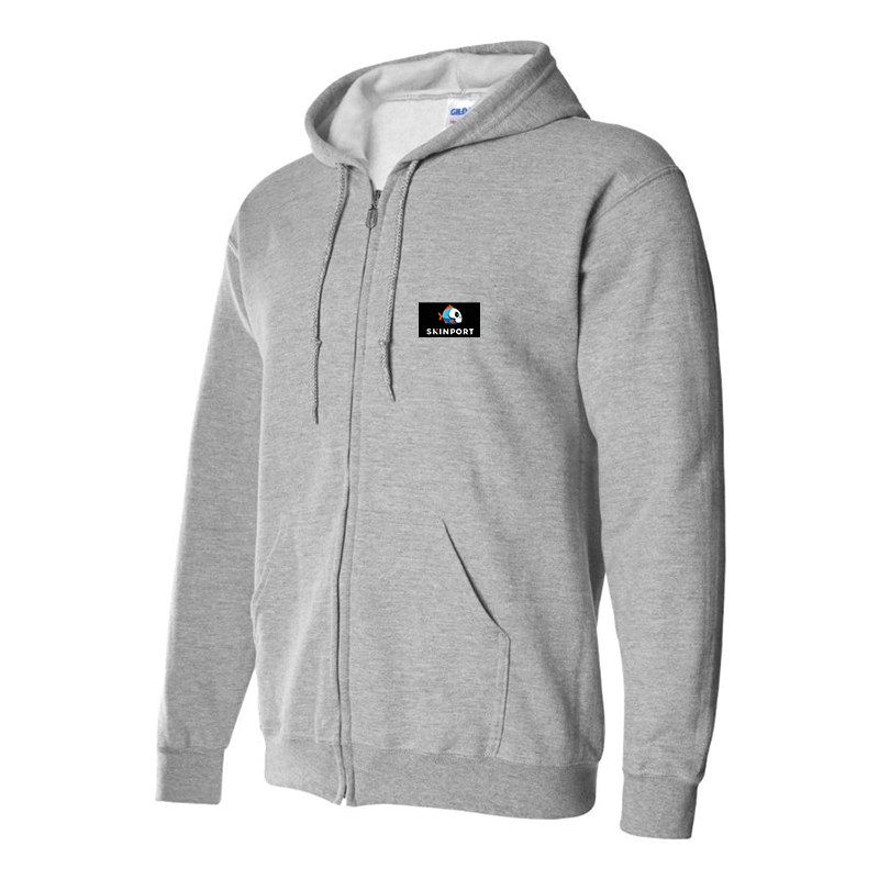 Men's Skinport Logo Zipper Hoodie