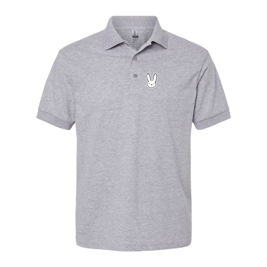Men's Bad Bunny Logo Dry Blend Polo