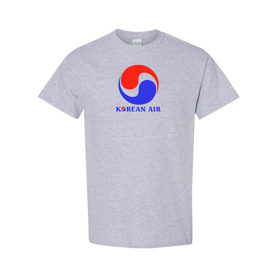 Men's Korean Air Logo Cotton T-Shirt