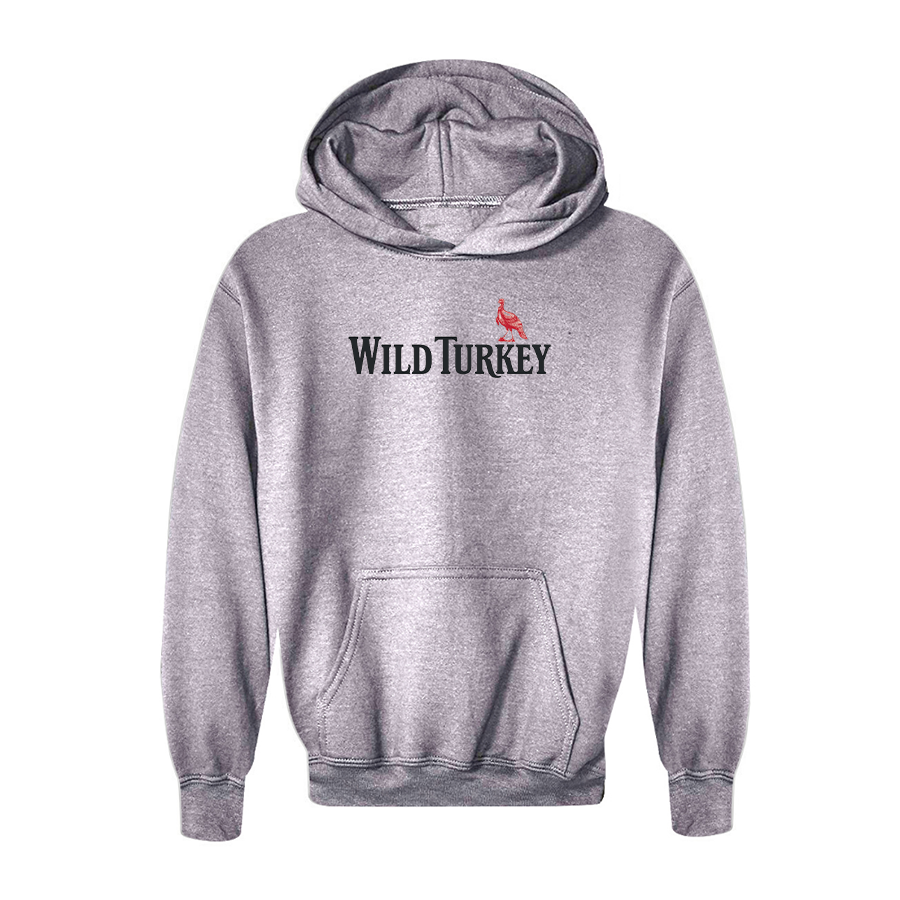 Youth Wild Turkey Logo Pullover Hoodie