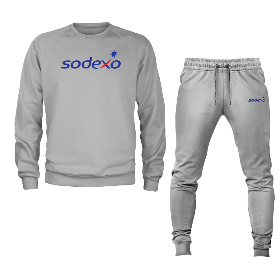 Men's Sodexo Crewneck Sweatshirt Joggers Suit