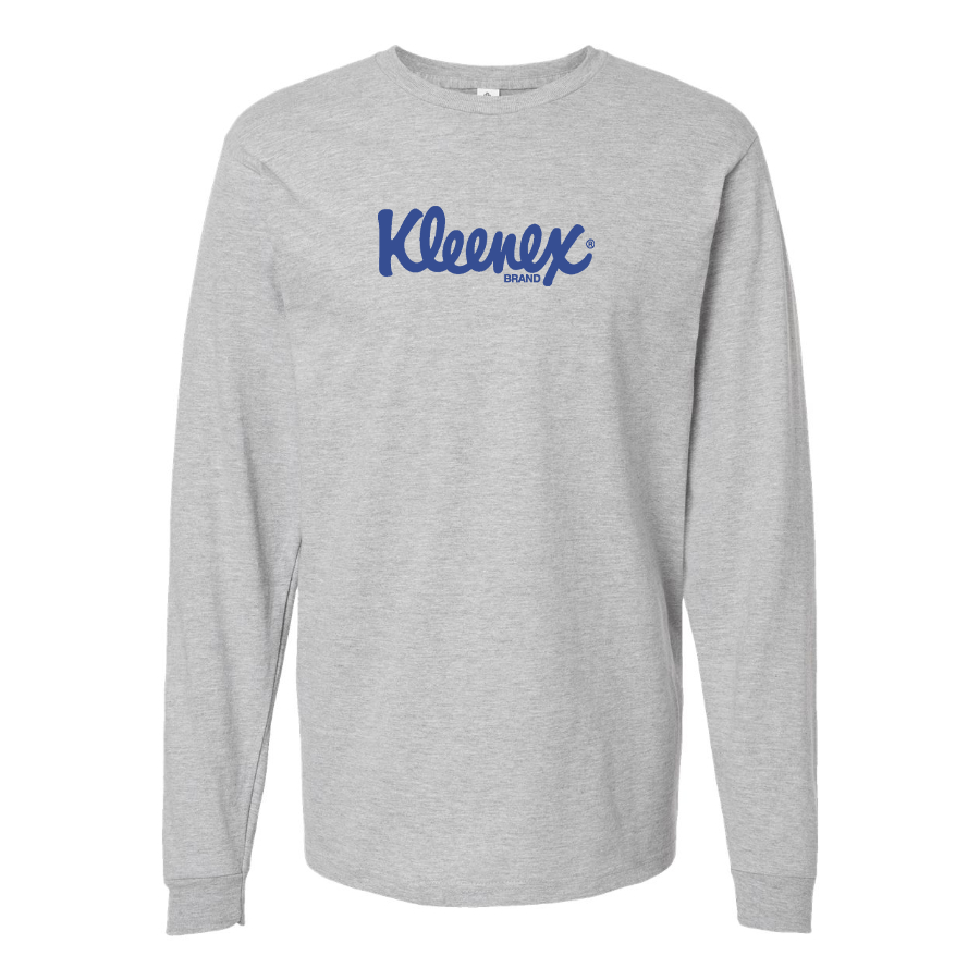 Men's Kleenex Logo Cotton Long Sleeve T-Shirt