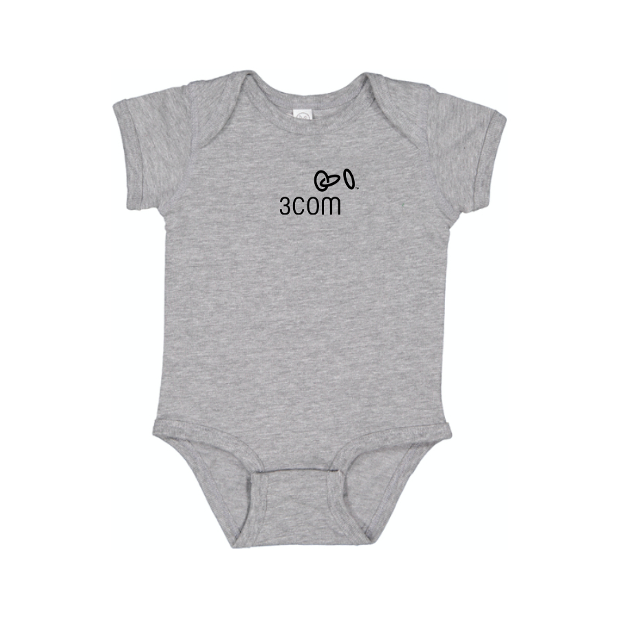3Com Logo Baby Onesie Romper