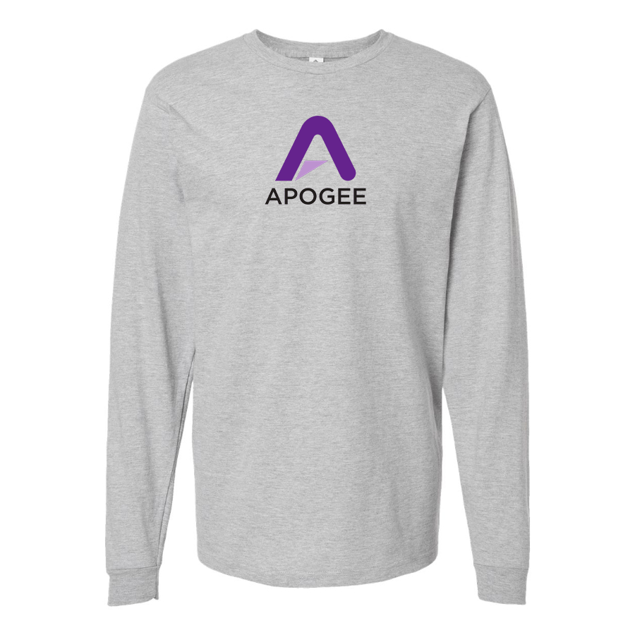 Men's Apogee Electronics Logo Cotton Long Sleeve T-Shirt
