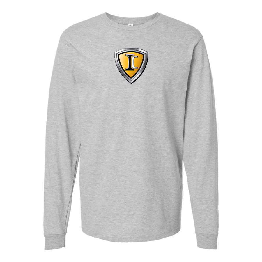 Men's IC Bus  Logo Cotton Long Sleeve T-Shirt