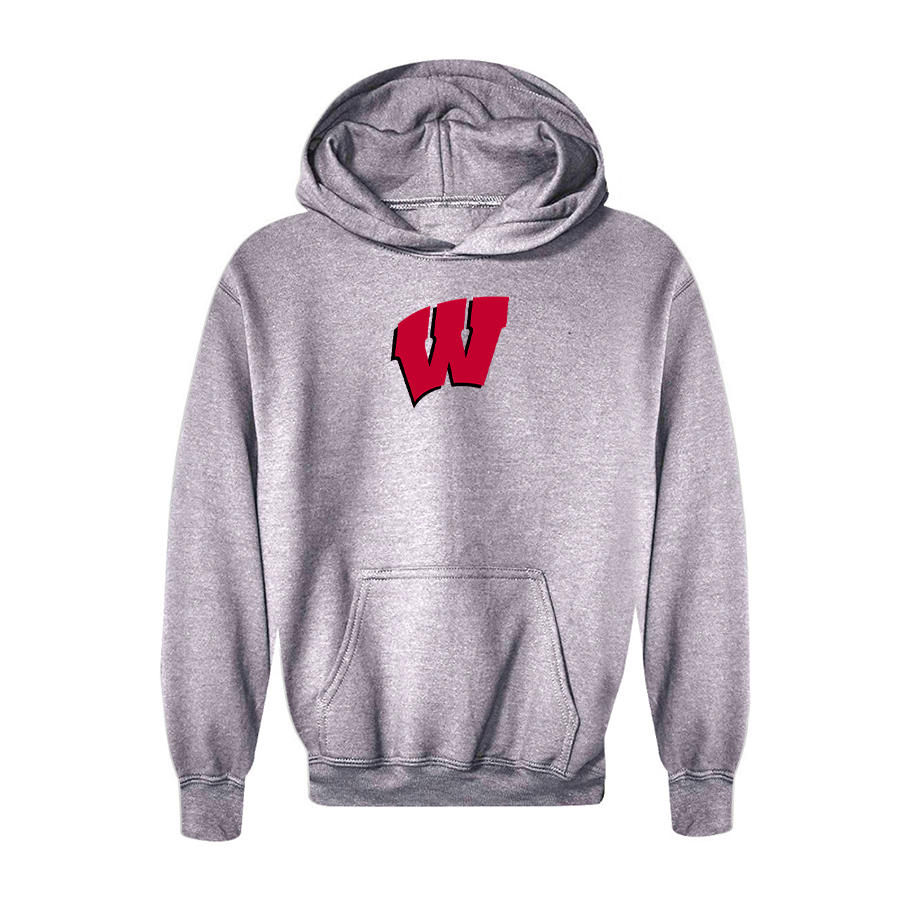 Youth Wisconsin Badgers Pullover Hoodie