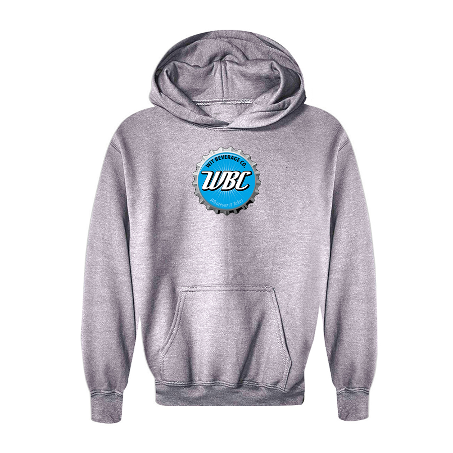 Youth Wit Beverage Company Logo Pullover Hoodie