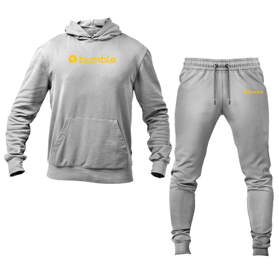 Men's Bumble Logo Hoodie Joggers Set