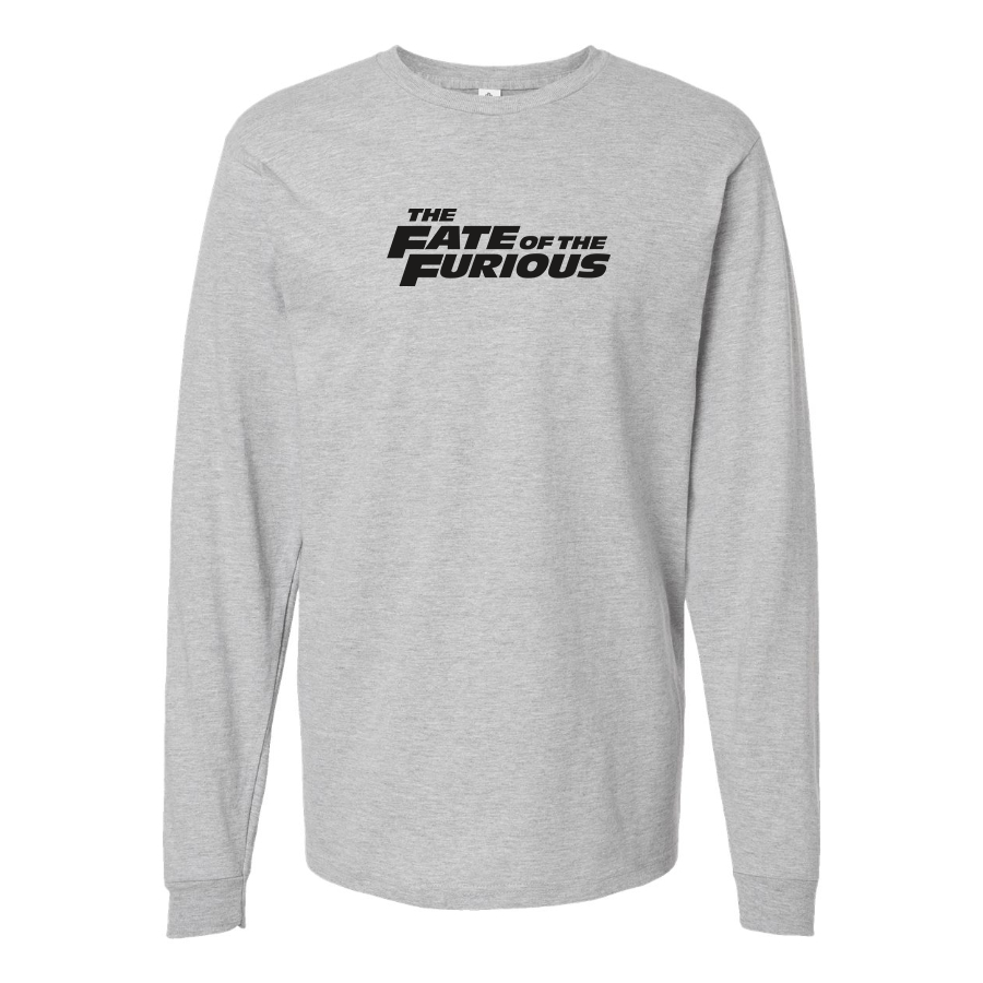 Men's The Fate Of the Furious  Logo Cotton Long Sleeve T-Shirt