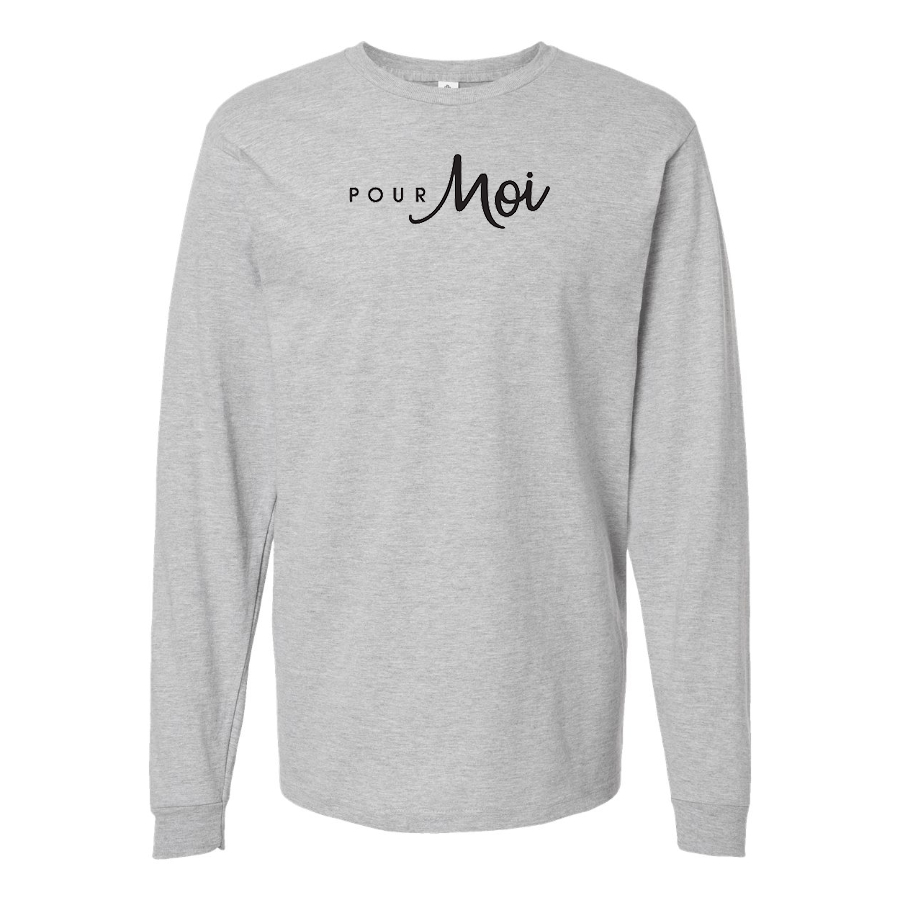 Youth Pour Moi Logo Long sleeves