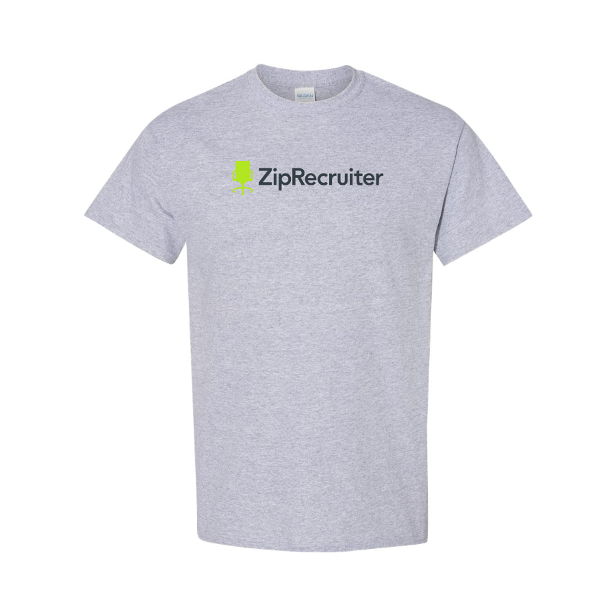 Men's  ZipRecruiter Logo Cotton T-Shirt
