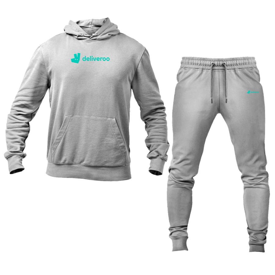 Men's Deliveroo Logo Hoodie Joggers Set