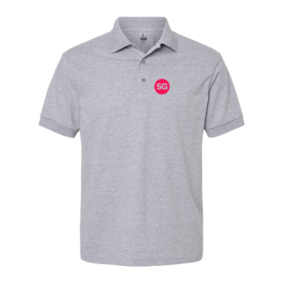 Men's Sofiagray Logo Dry Blend Polo