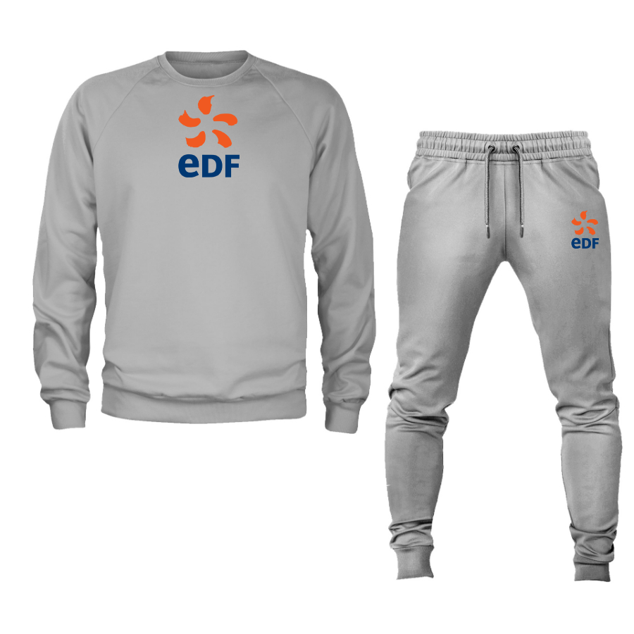 Men's Edf Crewneck Sweatshirt Joggers Suit