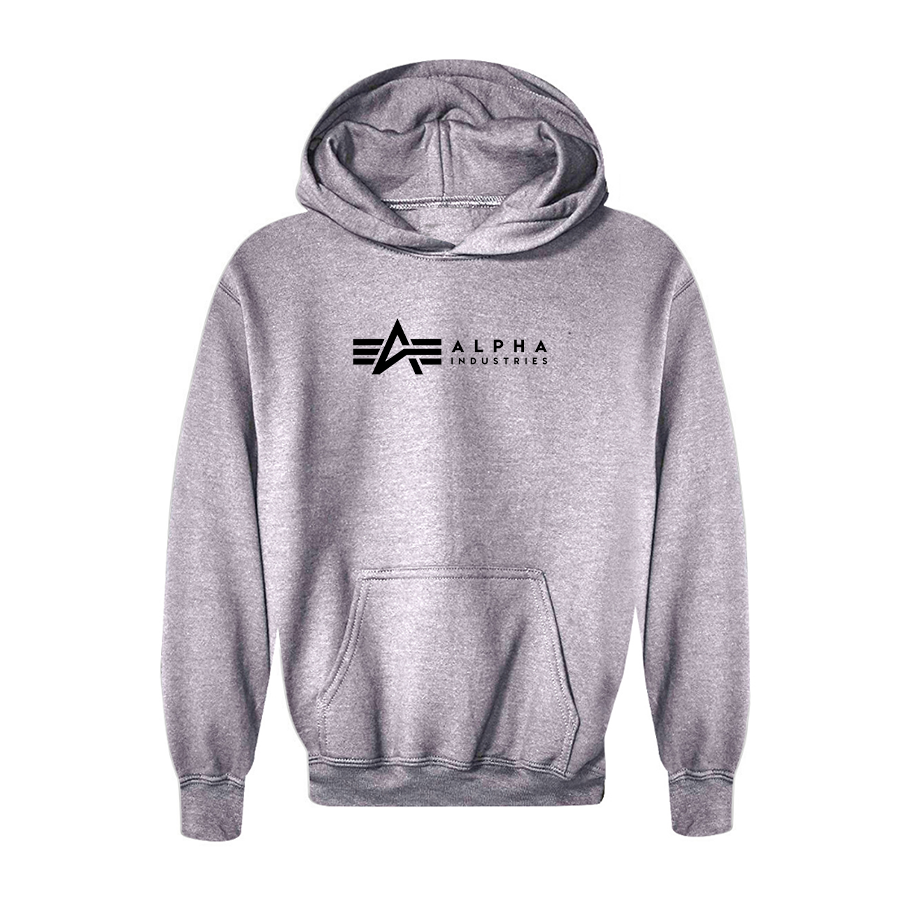 Youth Alpha Industries Logo Pullover Hoodie