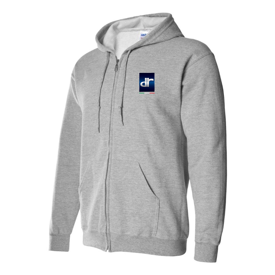 Men's DR Automobiles Logo Zipper Hoodie