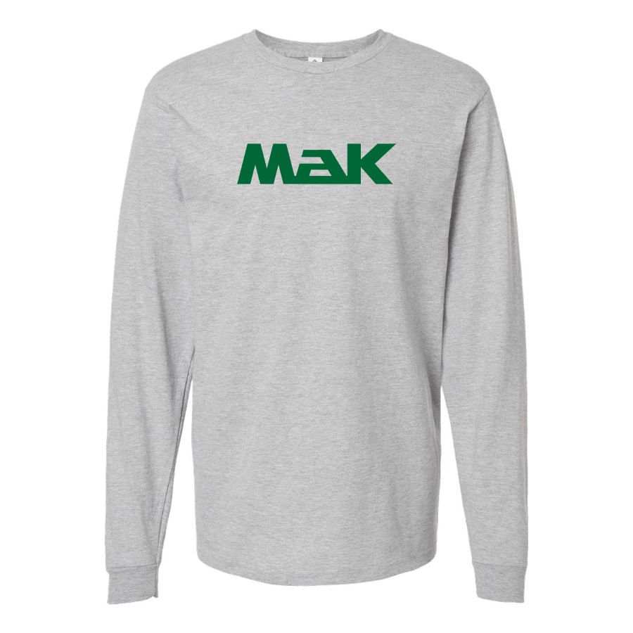 Men's Maschinenbau Kiel Logo Cotton Long Sleeve T-Shirt