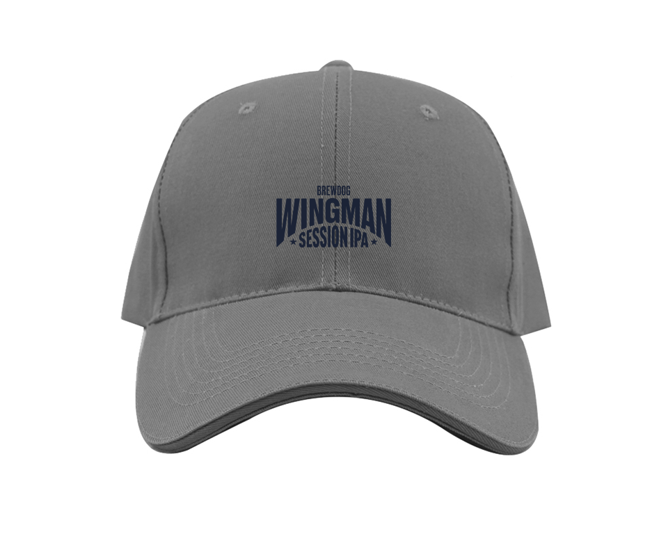 Wingman Logo  Dad Baseball Cap Hat