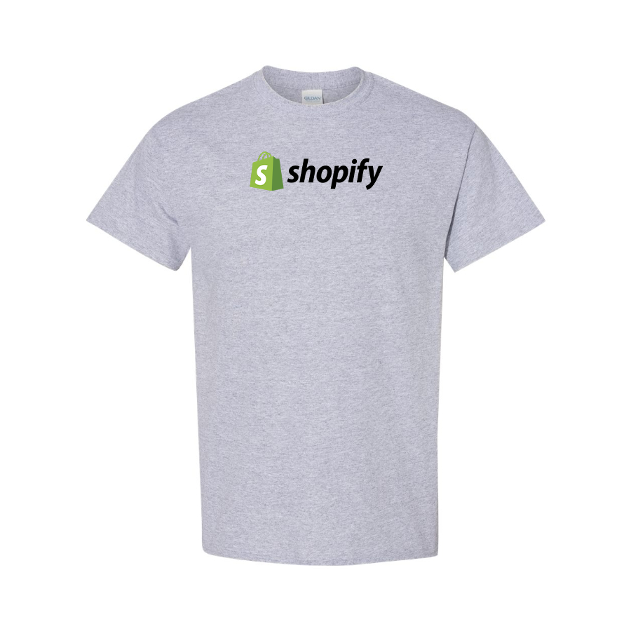Men's Shopify Logo Cotton T-Shirt