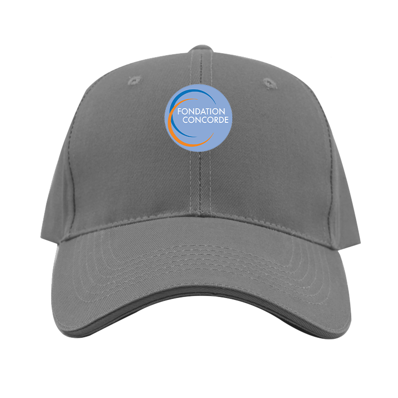 Fondation Concorde Logo  Dad Baseball Cap Hat