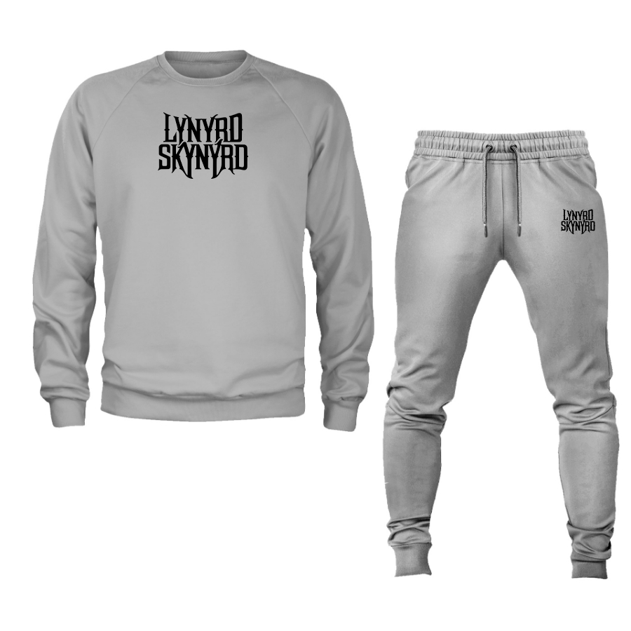 Men's  Lynyrd Skynyrd  Crewneck Sweatshirt Joggers Suit