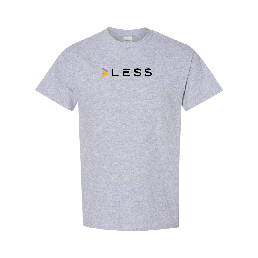 Men's LOGO LESS Logo Cotton T-Shirt
