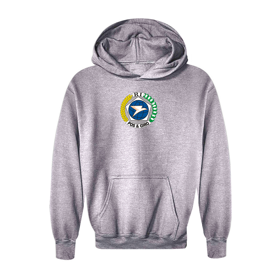 Youth Pos & Giro Logo  Pullover Hoodie