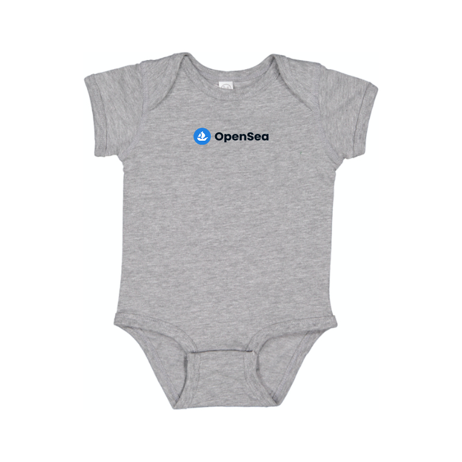 OpenSea Logo Baby Onesie Romper